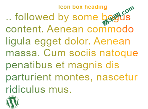 iconbox示例